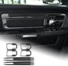 Kohlefaser Türverkleidungsrahmenabdeckung für Dodge Ram 1500 2500 3500 2016-2018 Innenraumverkleidung