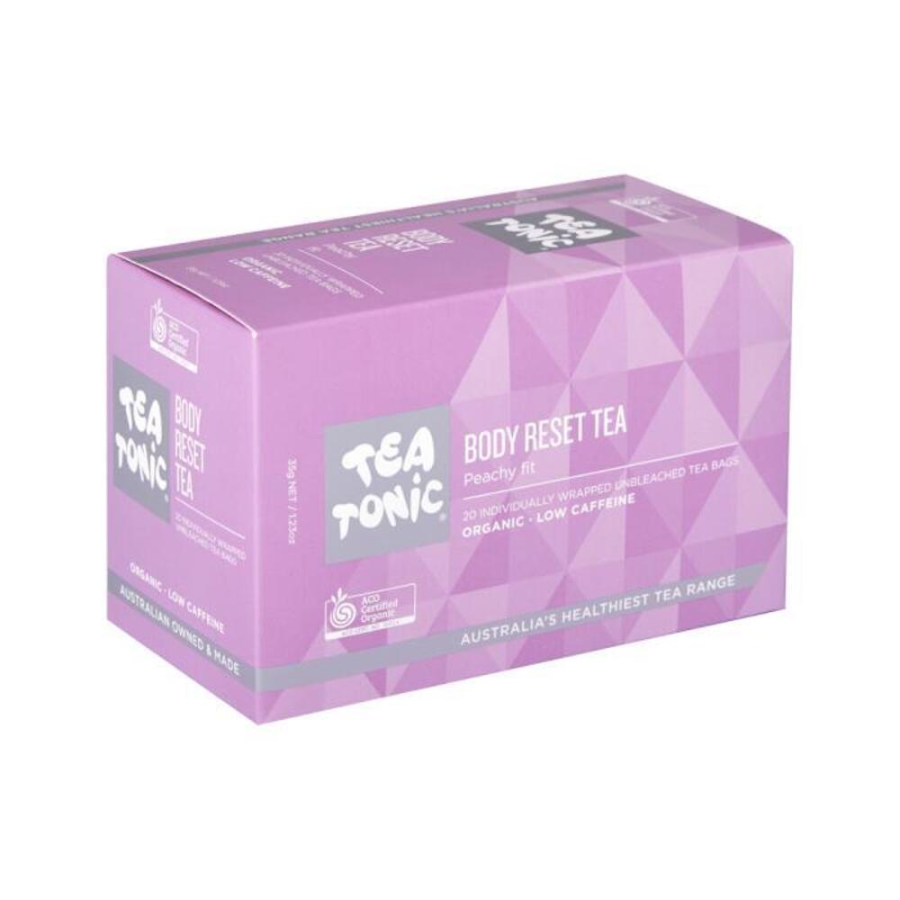 Tea Tonic Organic Body Reset Tea X 20 Tea Bags