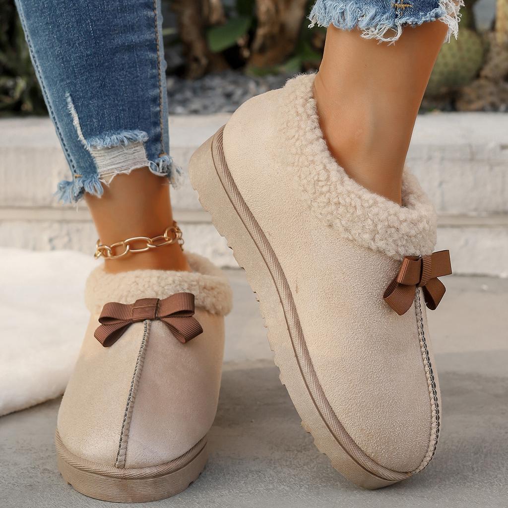 Winter Women's Slipper Fashion Fuzzy Fur Anti-slip Soft Sole Outdoor Indoor Warm Comfort Men Leisure Plush Houseshoes Couple