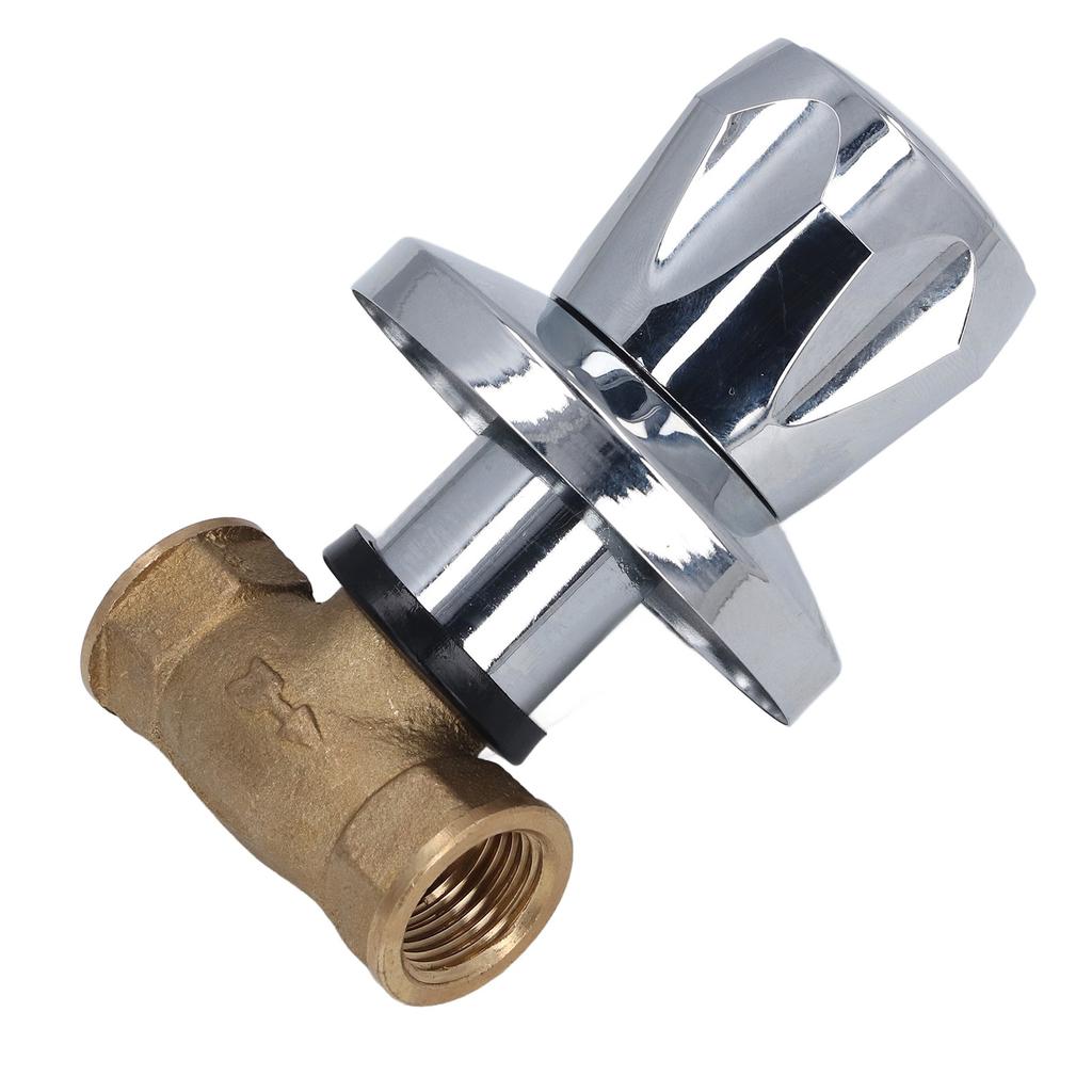 DN15 1/2 palcový vnitřní závit NPT Skrytý mosazný vodní ventil Ventil pro regulaci průtoku pro domácí vodu