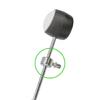 Steel Bass Drum Hammer Durability Drum Mallet for Enhancing Playing Experience for Various Drum Sets