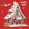 1455 Pcs City Christmas House Building Blocks Friends    Santa Claus Tree Bricks Model Toys for Kids Gifts