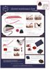 Clarinet Cleaning Swab (Improved Version) (For maintenance) (Storage pouch not included) Atelier Tomaaz (Brown)