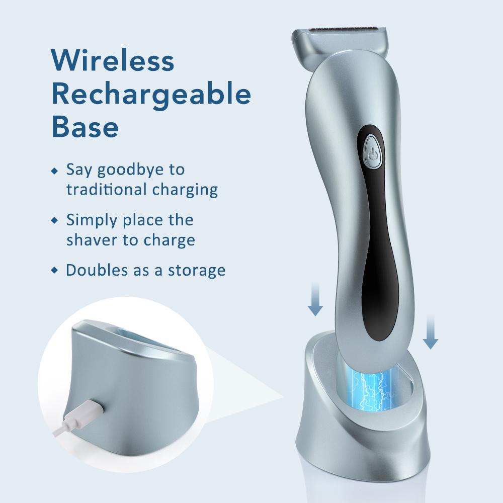 3 Modes Electric Shaver for Women Razor Hair Trimmer Painless Lady Shaver Razor Bikini Hairs Trimmer Wet Dry Use Waterproof