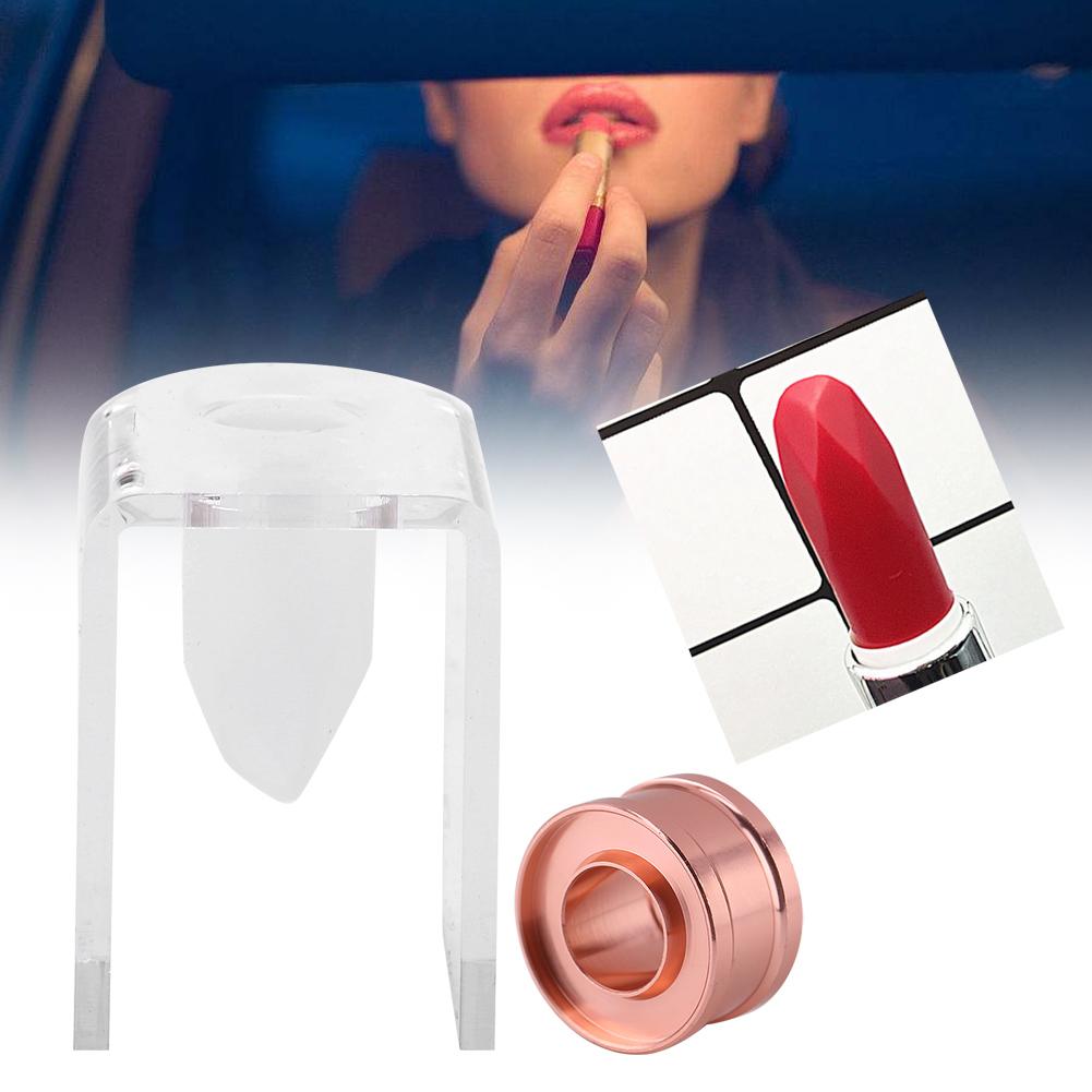 12.1mm Lipstick Mold Homemade DIY Silicone Lip Balm Mold Crafts Tool Kit Diamond Shape
