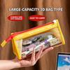 Visible Transparent Pencil Case Multiple Layers Stationery Organizer New Pen Bag  for Students
