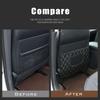 Tappetini Anticalcio in Pelle per Auto Copertura Protettiva Schienale Sedile Auto Per Lexus F SPORT ES RX NX LS UX LM LX GX LC RZ IS CT GS RC HS SC LBX