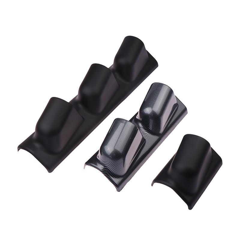 Supporto per Manometri Universale per Auto da 2 Pollici 52 Mm Nero Singolo Doppio Triplo Pod Sinistro per Auto con Guida a Sinistra per Pod da 2 Pollici 52 Mm