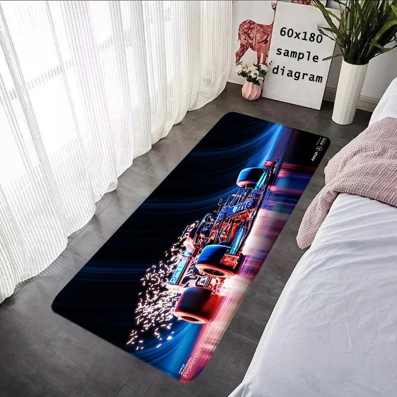 Balcony Carpet Living Room F1 Racer 33 Number Rugs Foot Carpets Entrance Doormat Soft Bedside Rug Floor Mats Non-slip Mat Home
