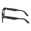 TF Logo Design Irregular Shape Sunglasses Unisex Sunglasses Black FT1162K-01A