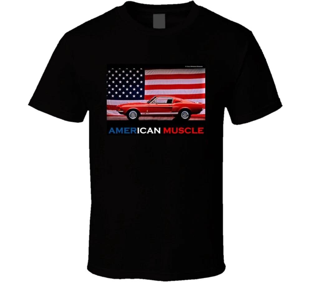 Mustang Shelby Gt500 American Muscle Car Gift T Shirt S