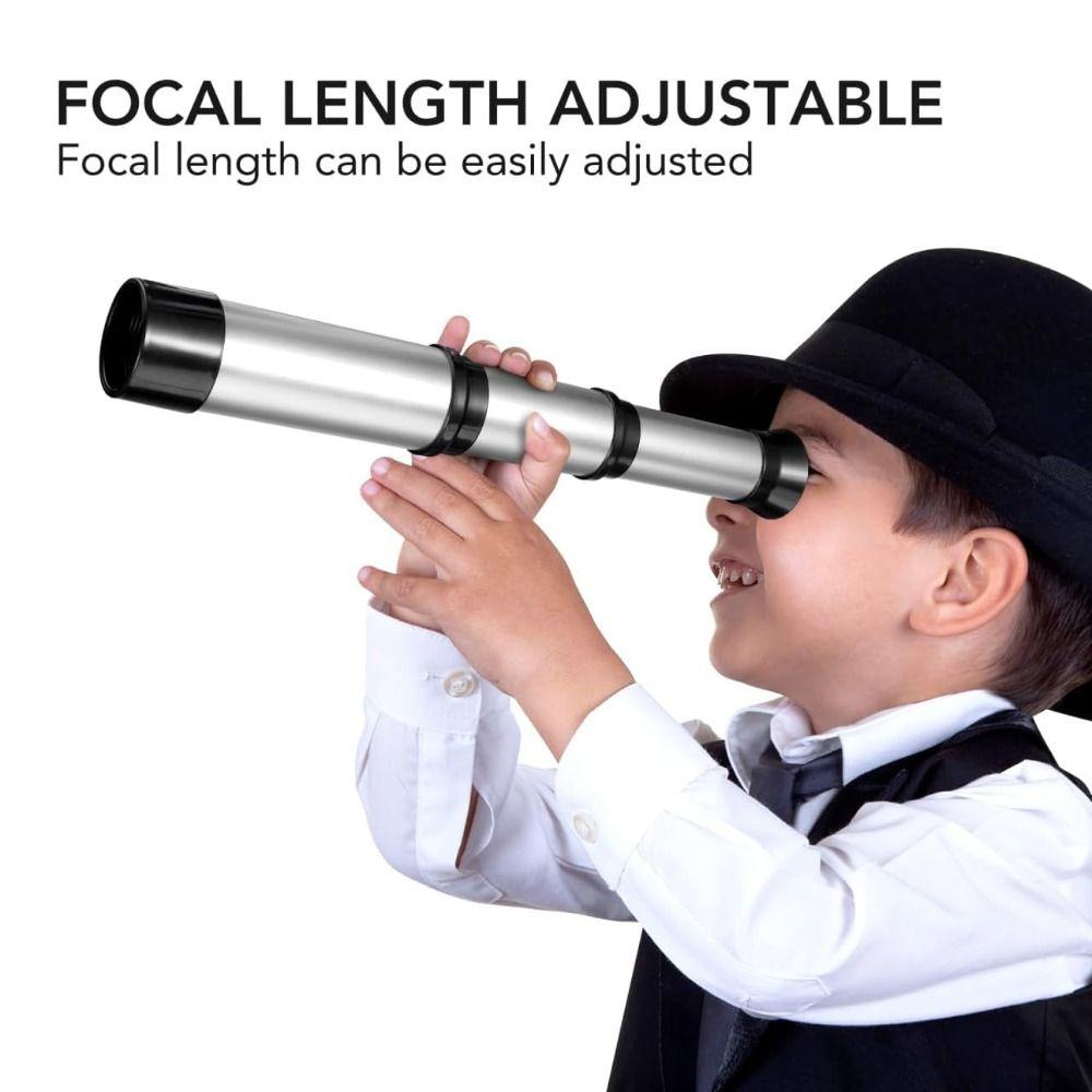 Monocular Kid Telescope Educational Toy Telescope Portable Handheld Telescope Birthday Gift