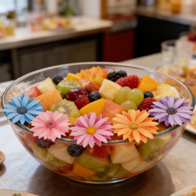 Gesang Flower Edible Wafer Paper for Cake Decoration and DIY Dessert Plating
