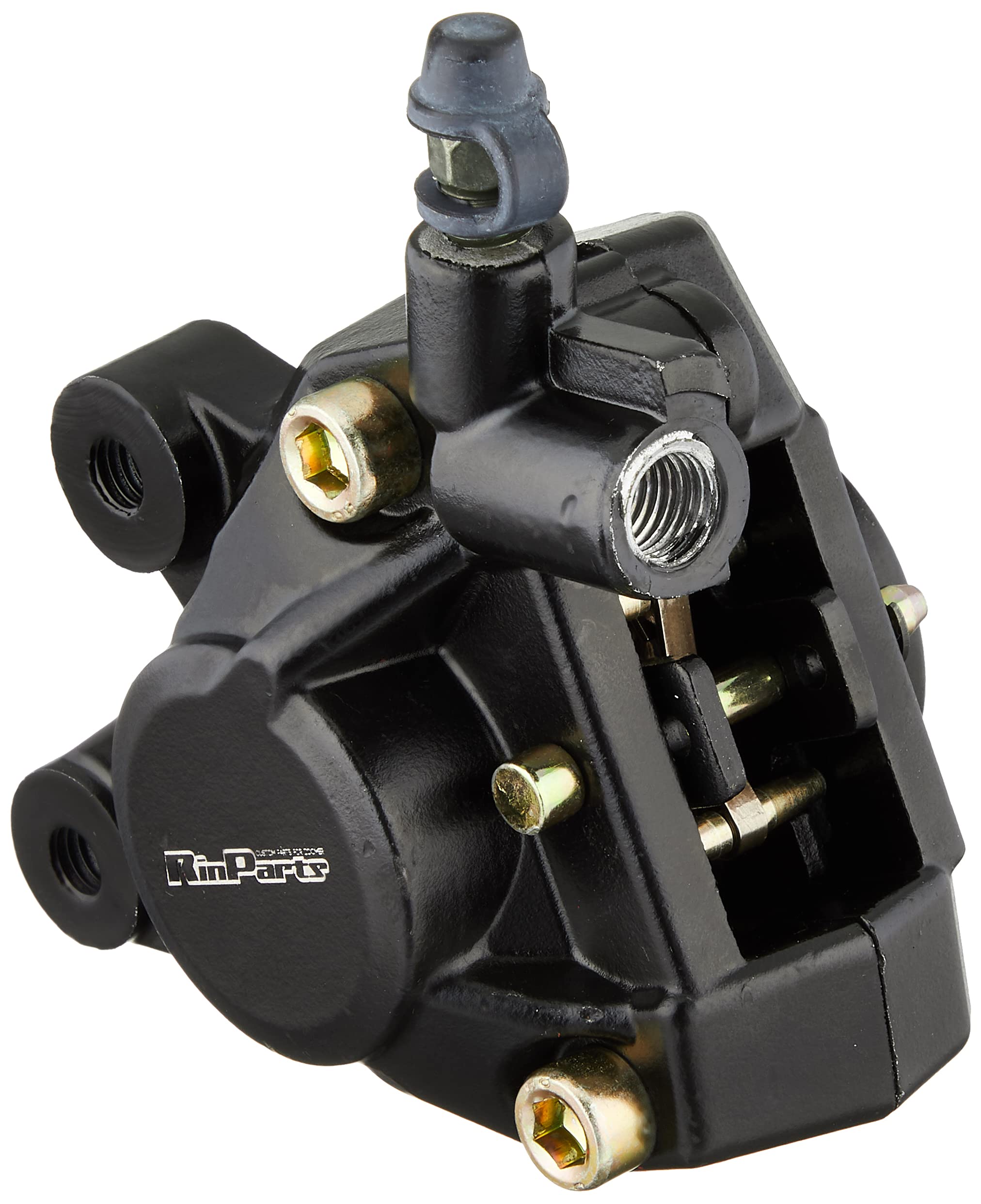 brake part number 1104723 2-piston caliper, black,