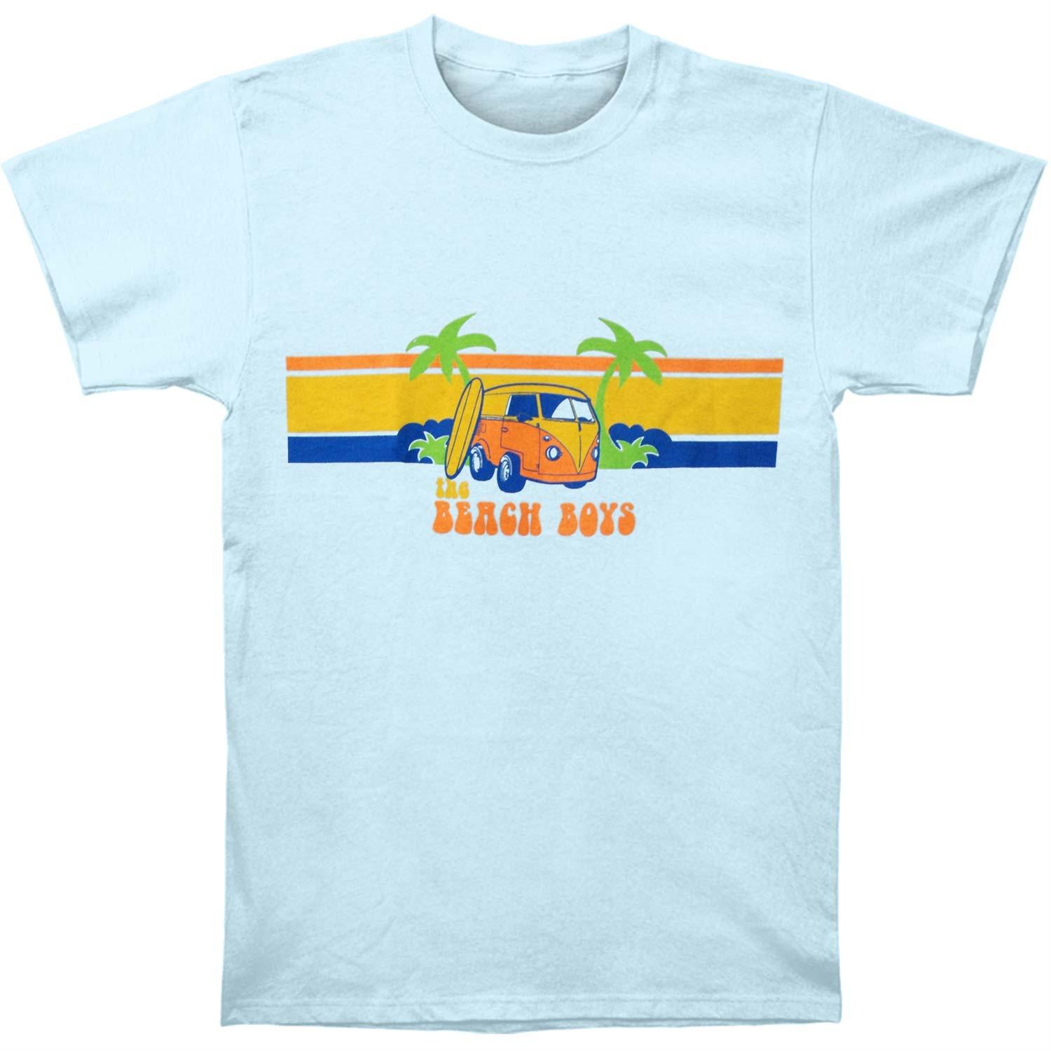 Boys  Beach Boys Van T-shirt Youth Medium Blue XL
