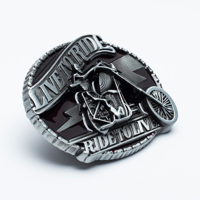 Fashion Skull Buckle Alloy Belt with Soul Eater Design