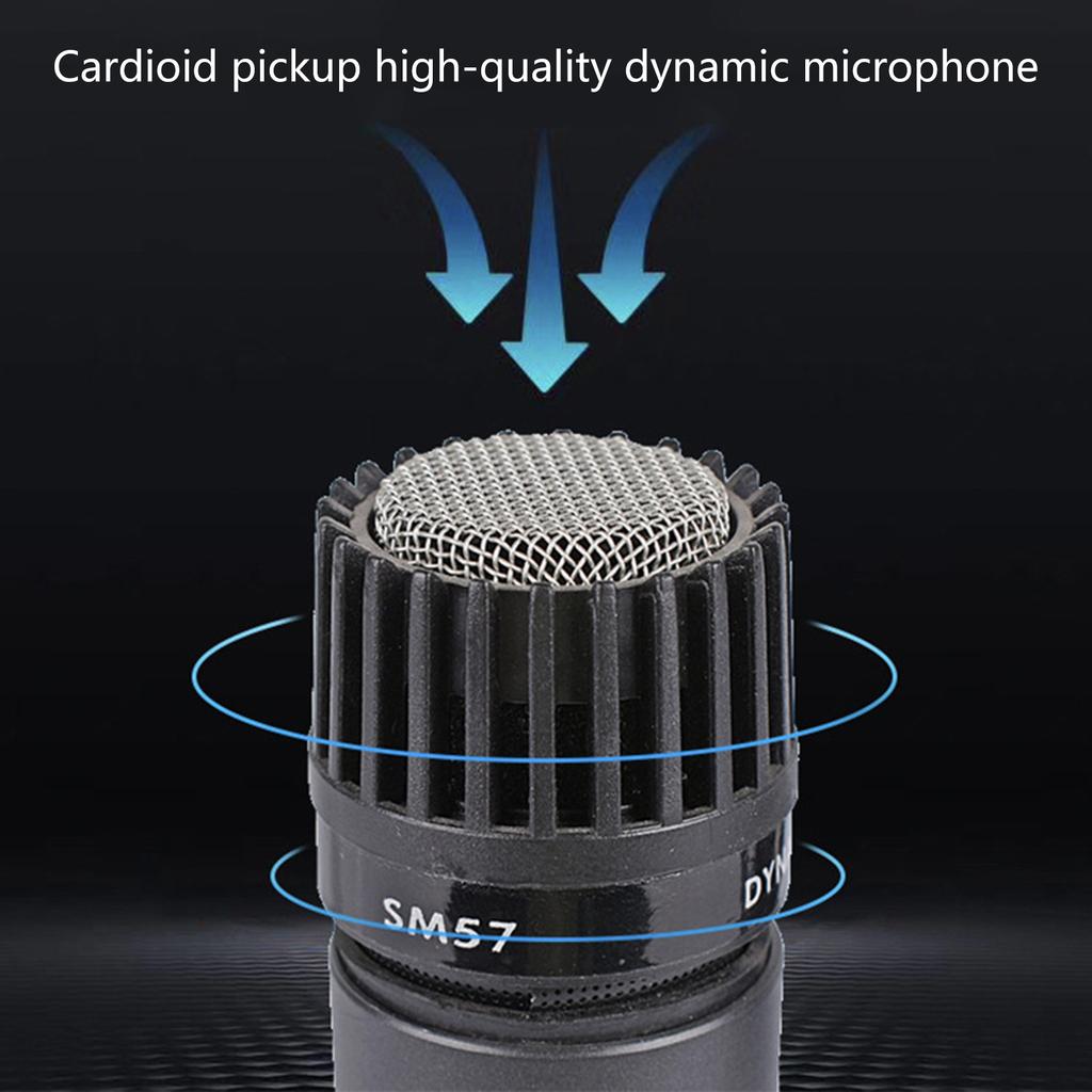 Dynamisches Mikrofon für Studioaufnahmen und Live-Auftritte SM57 Kleines Metallmikrofon