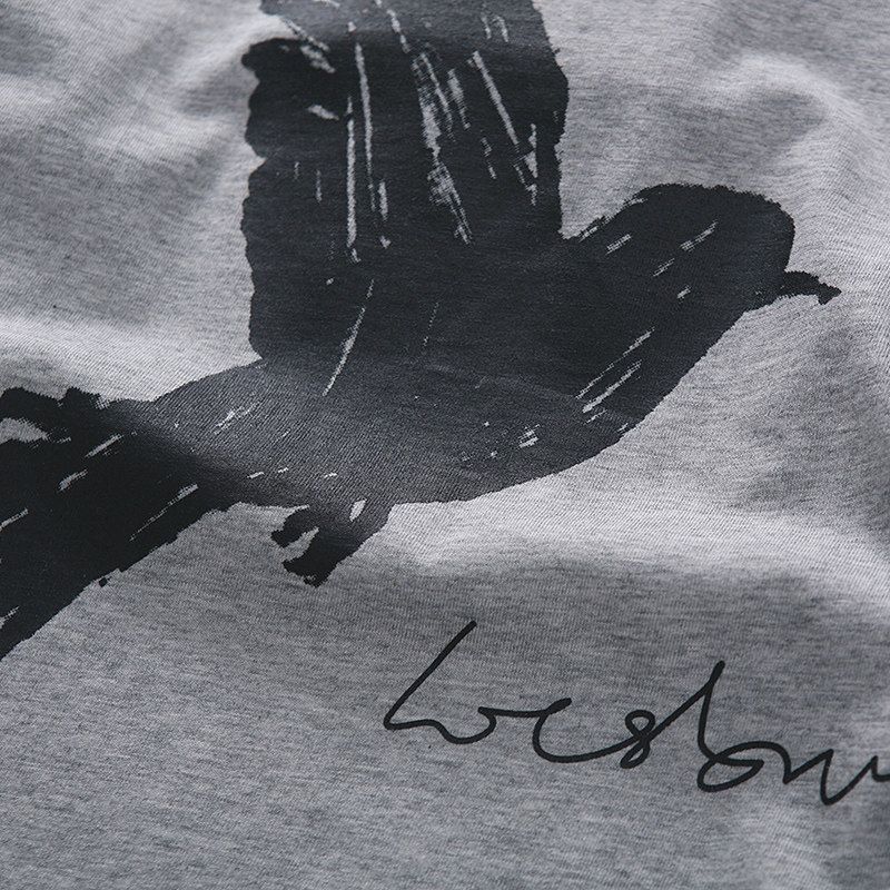 Foreign Trade Overplus Order Men's T-shirt Short Sleeve Cotton Korean Fashion Print Export Original Order Cut the Tag Off Round Neck T-shirt Top