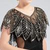 Sparkling Sequins Shawl Sleeveless Party Shawl Fashion Evening Cape  Girl