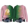 Women's Casual Round Neck Long Sleeve Valentine's Day Printed Pullover Top