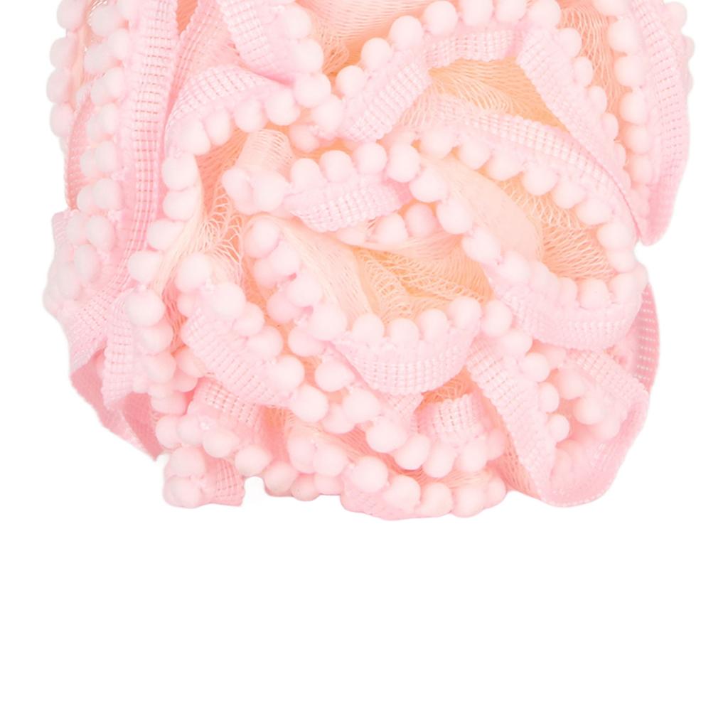 Unisex Fashion Soft Bath Ball Fashionable Blood Circulating Promoting Bathing Shower Mesh Loofah