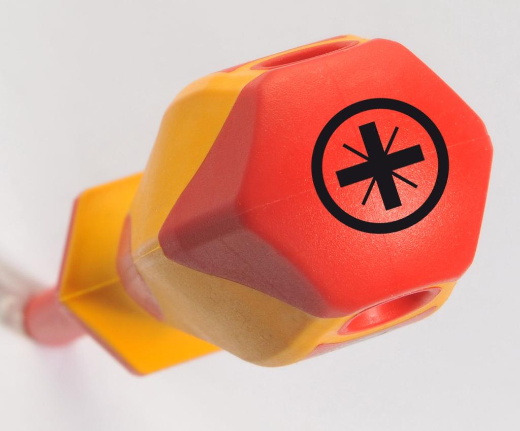 Made In Germany BONDHUS Pozidriv Insulated Screwdriver 2433 (VDE)