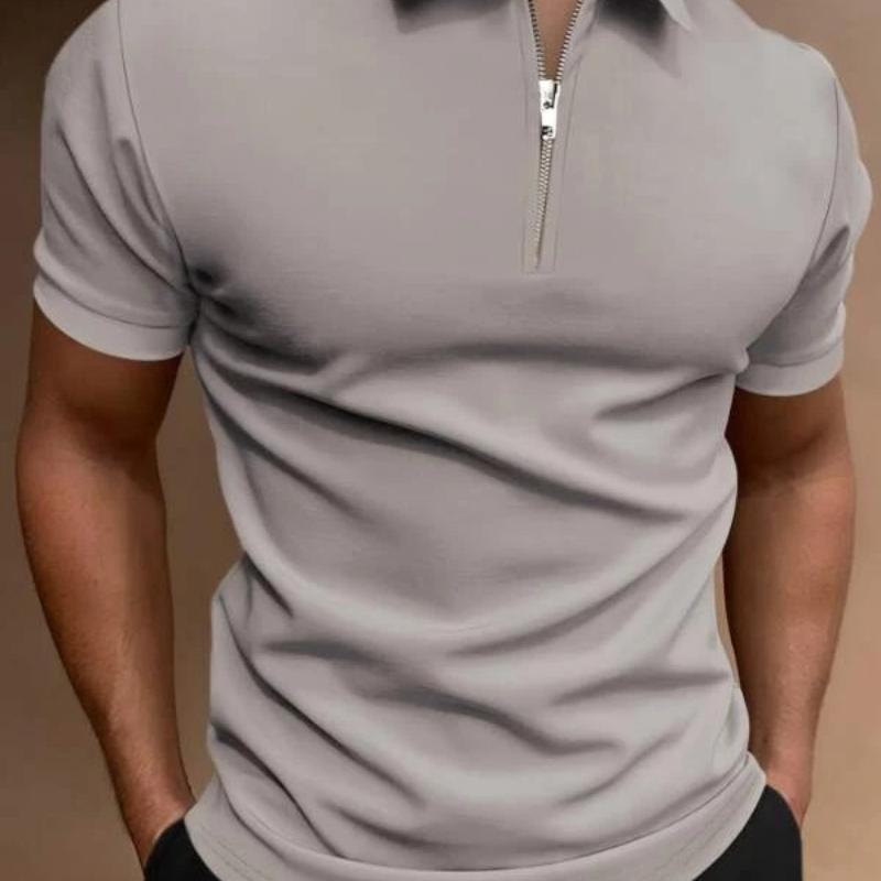 Мужская рубашка поло с коротким рукавом — фото 11