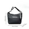 Mesh Nylon Shoulder Bag Large Capacity Neutral Wind Simple Trend Oblique Span Bag