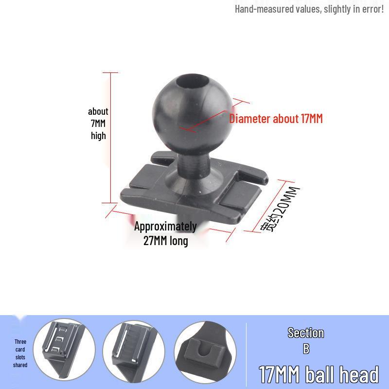 Magnetic Wireless Charging Car Phone Holder with Ball Head