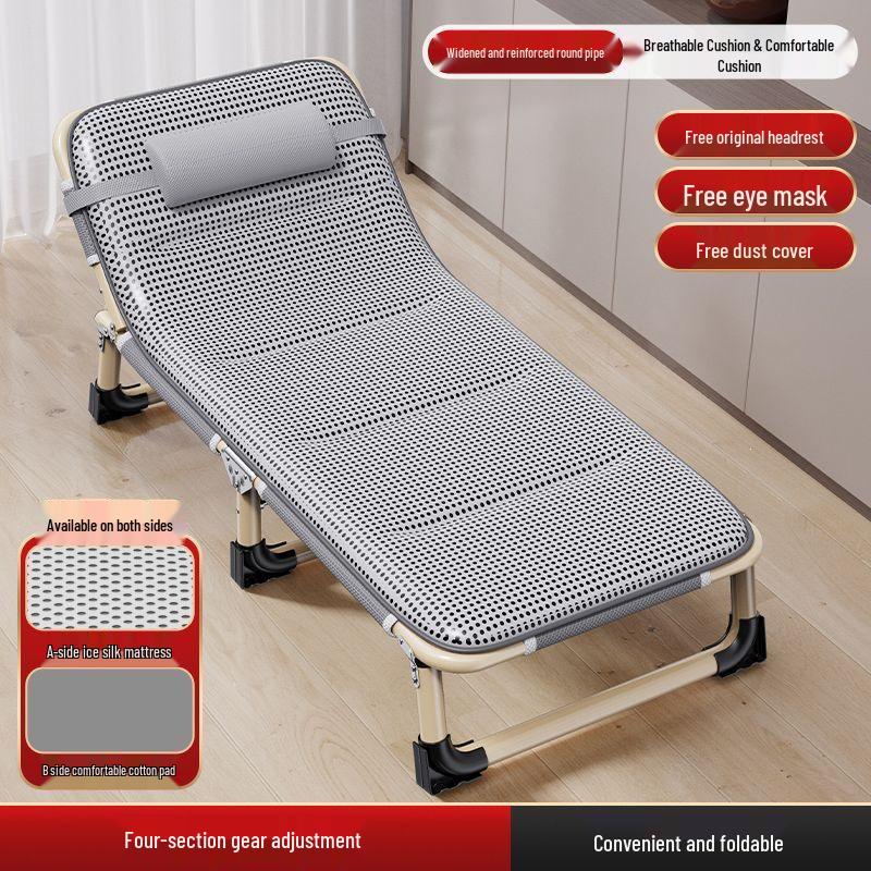 Portable Multi-Functional Folding Recliner: Office & Home Nap Bed for Adults