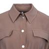 Robe chemise à clips avec ceinture nocciola Femme IMPERIAL