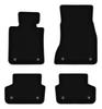 PODSTAWOWE czarne welurowe dywaniki podłogowe dla: BMW Serii 5 G31 kombi, Touring (2017-)
