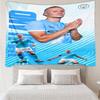 Haaland Tapestry Hanging for Bedroom,Livingroom, Playroom,Decor Art Room Wall Tapestry Holiday and Birthday Gifts