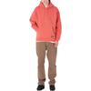Levis FW22 Solid Color Hooded Long Sleeve Sweatshirt Men sweatshirt Red A1008-0003