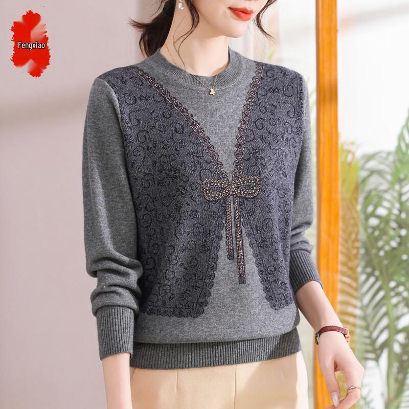 

Женский модный вязаный свитер с длинным рукавом 2XL