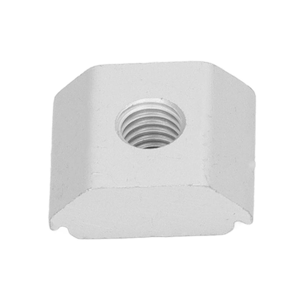 100PCS M8 Thread Sliding Nut Aluminum Alloy T Slot Nuts Photovoltaic Mount Block Accessories
