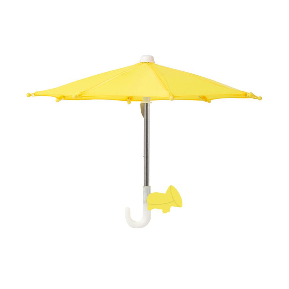 

Mini Umbrella Phone Stand Universal Waterproof Holder for Smartphones Mini Windproof Sun Shade Mobile Phone Holder
