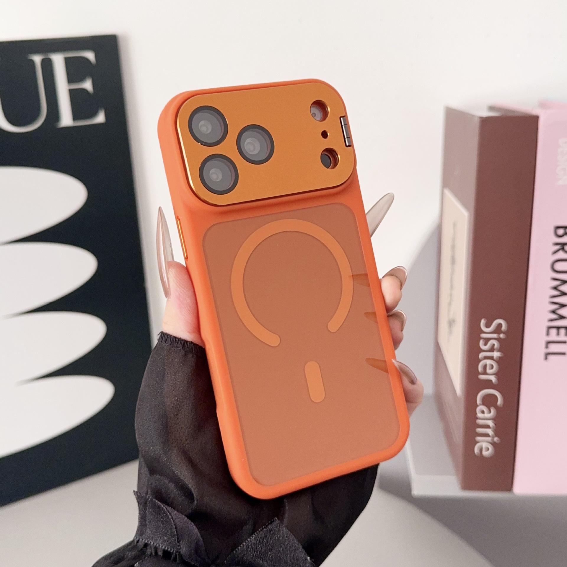 

Drop-Proof Magnetic Lens Holder Case for iPhone 17 Pro Max, 16, 15/14 Pro iPhone 17 Pro Max
