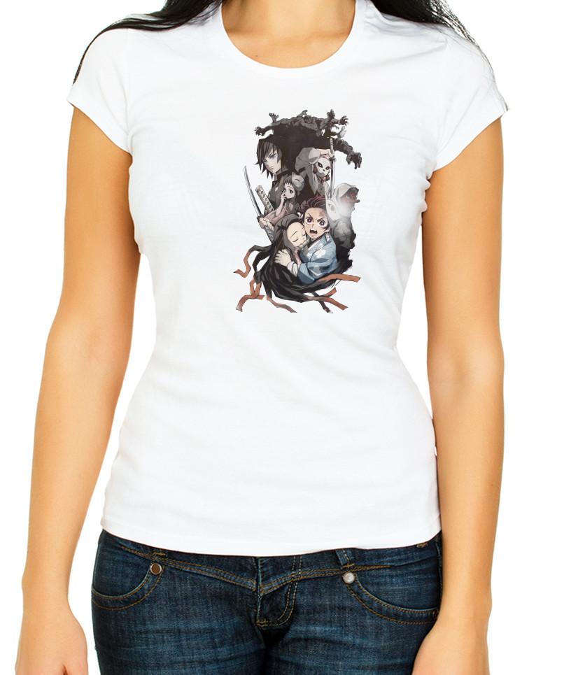 

Anime Character Art White 3/4 Short Sleeve T Shirt Woman F435 XL