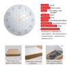 Acrylic Wall Clock with Multisport Ball Design - Quartz Movement, Battery Operated, Decorative for Home, , Room