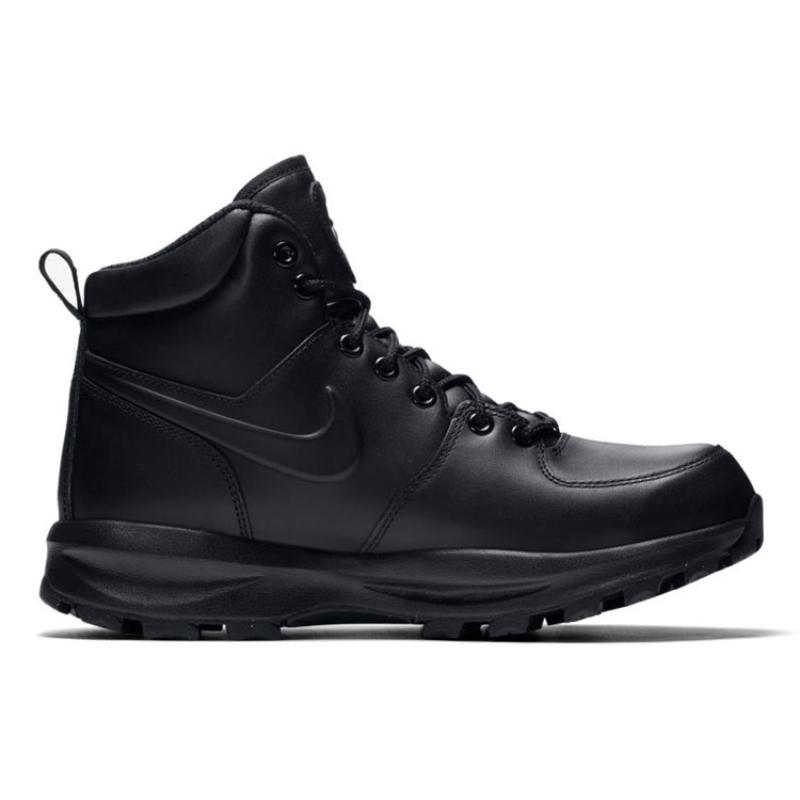 Nike Manoa Кожаные Черные Кроссовки 454350-003