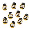 100PCS Small Wooden Insect Stickers Mini Decorative Sticker for Embellishment Card Making