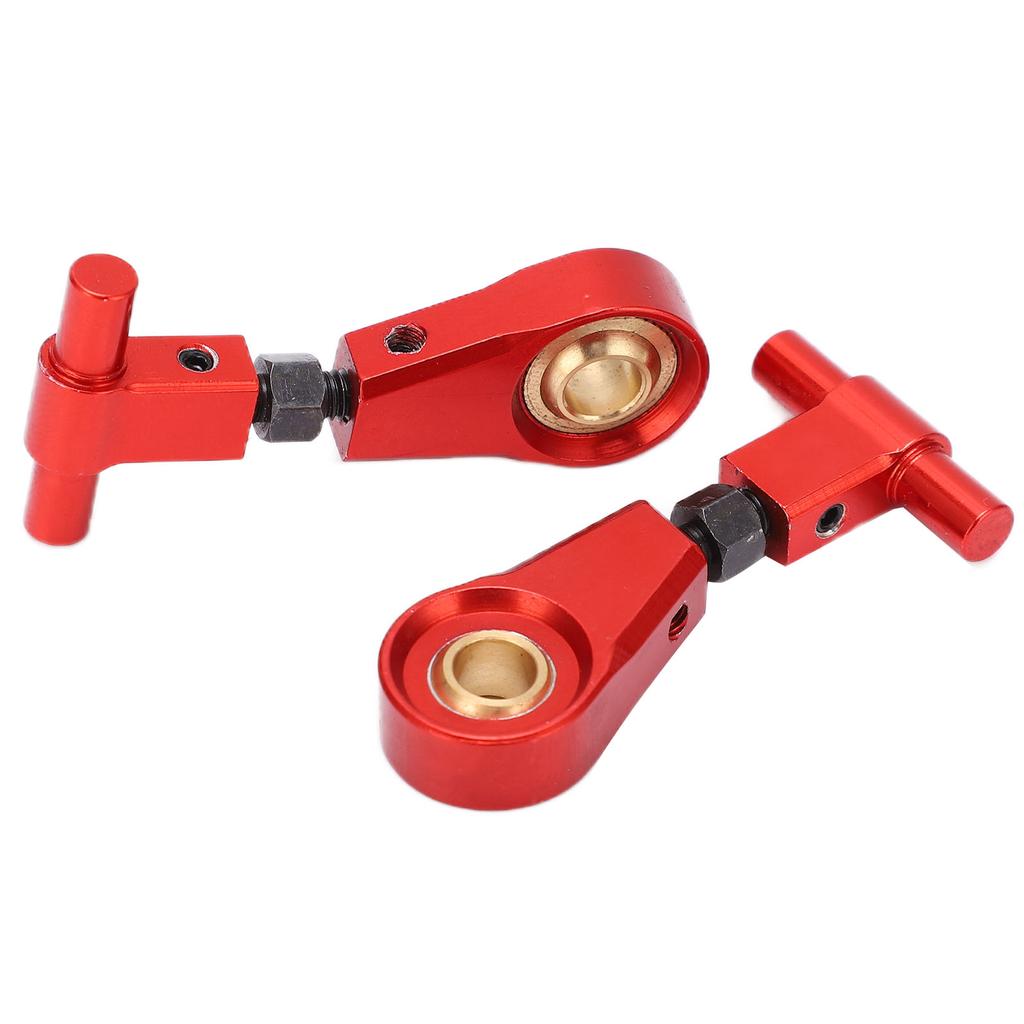 RC Front Upper Arm Aluminum Alloy Suspension Arm Accessories for Tamiya TT02 110 RC CarRed