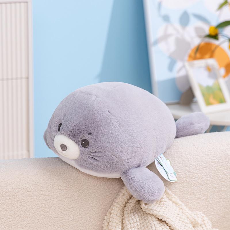 Joyful Ocean Series: Beluga, Seal, Shark, Dolphin Plush Dolls
