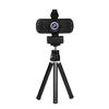 1080P HD Wide-angle Webcam Video Conference Camera USB Plug & Play with Lens Cap & Tripod for