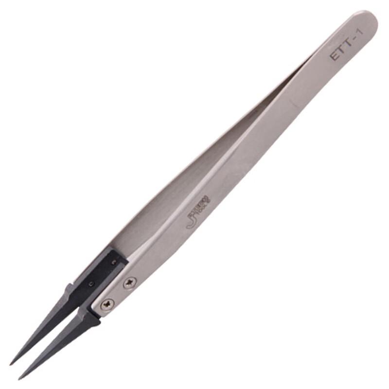 SMVP Precision Stainless Steel Anti-static Tweezers CN plug (adapter included)