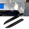 Rear Tail Lamp Fog Lamp Cover Trim Sticker 1 Pair Honeycomb Design For VW Golf 6 R20 Rear Bar Reflector Strip Deflector