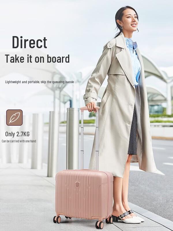 OIWAS 18-inch Lightweight Hardside Carry-on Luggage