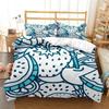 Cartoon Cute Print Digital Print Polyester Bedding Sets Boys Covers Boys Bed Linen Set Teens Bedding Set