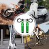 Motorcycle Foot Pegs Bike Step Bars Left and Right Set Aluminum Alloy Foot Pegs